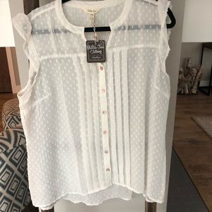 Matilda Jane sheer shirt